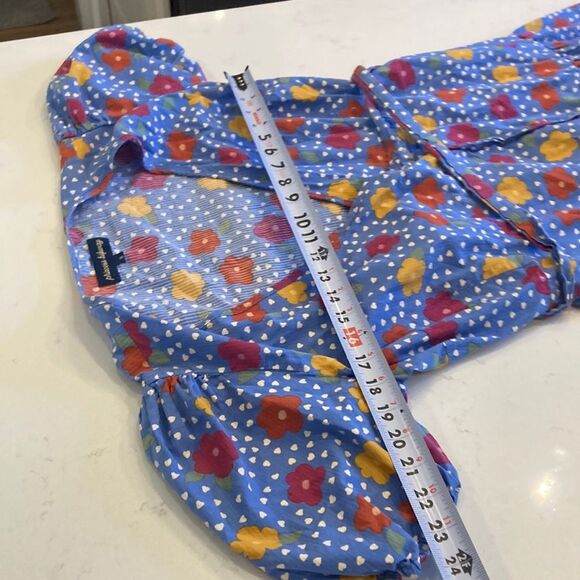 Princess Highway 100% Organic Cotton Whimsey Floral Abby Wrap Dress Size 8 - Picture 8 of 10